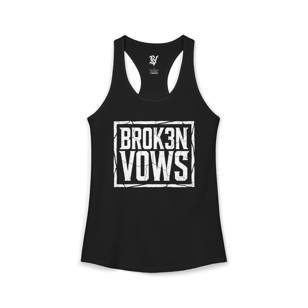 Official BROK3N VOWS Women's Racerback Tank