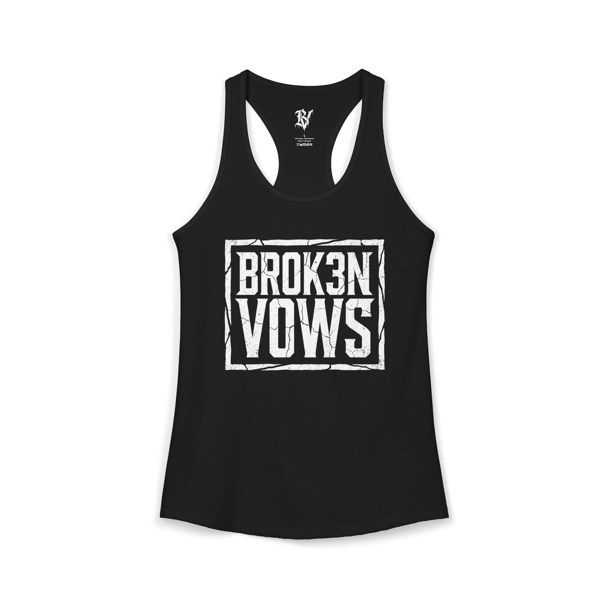 Official BROK3N VOWS Women's Racerback Tank