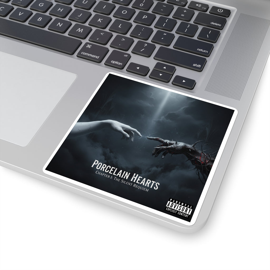 PORCELAIN HEARTS Album Art Sticker - Chapter I: The Silent Requiem