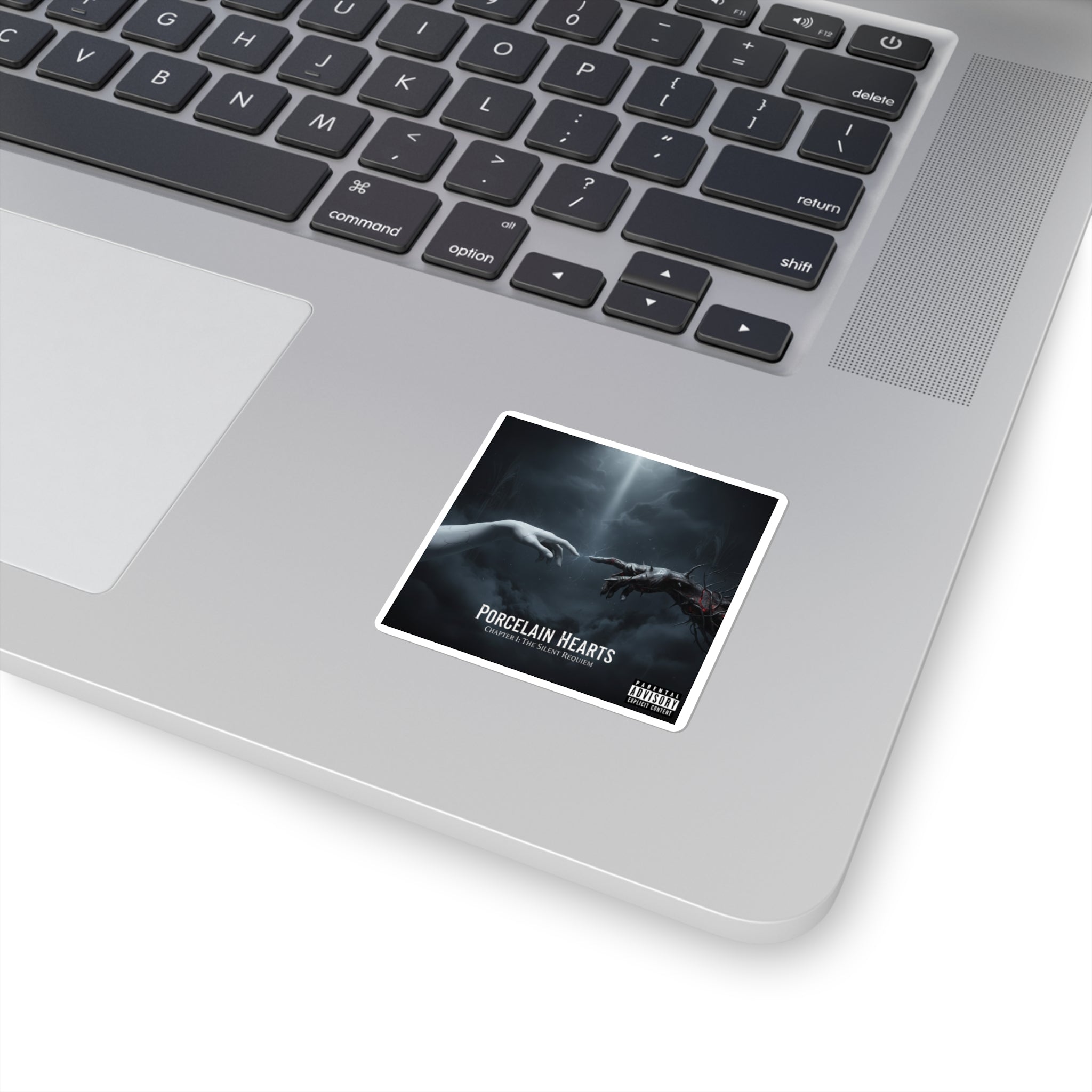 PORCELAIN HEARTS Album Art Sticker - Chapter I: The Silent Requiem
